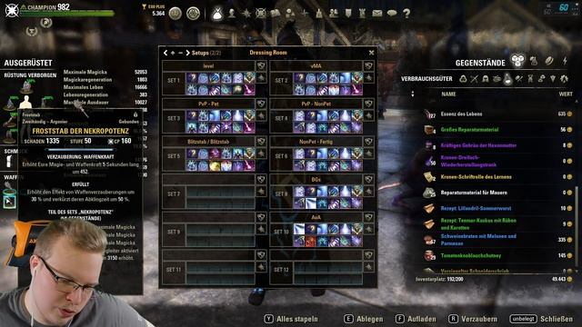 EIN. MAGICKA ZAUBERER PETSORC - ESO PvP Build - U21 Wrathstone L.Version - The Elder Scrolls Online смотреть онлайн