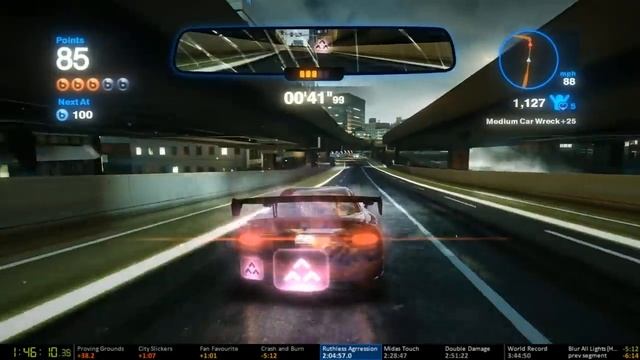 Blur All Lights (Hard) Full Game Speedrun 3:32:02 World Record смотреть онлайн