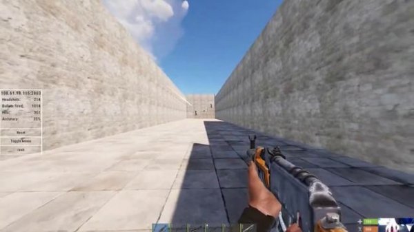 Как научиться контролировать отдачу ak-47 в Rust