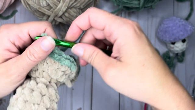 Crochet Kawaii Mushroom Popper смотреть онлайн