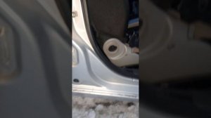 Перенос ручек регулировки сиденья Калина 1