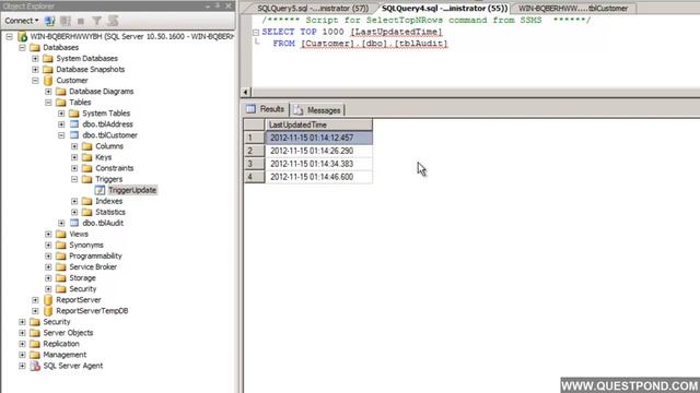 Triggers, Insert and Delete Tables in SQL Server | SQL Server Interview Questions & Answers смотреть онлайн