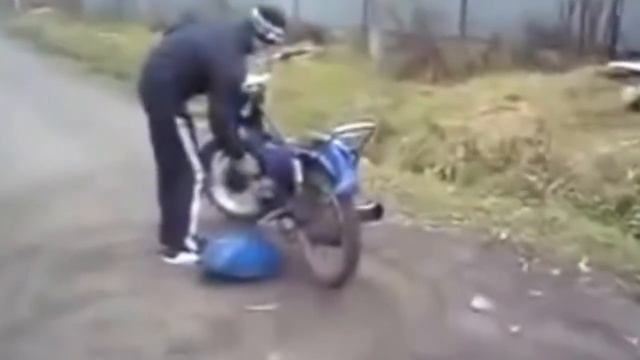 Сборник мото приколов  Мотоциклы Минск и Восход