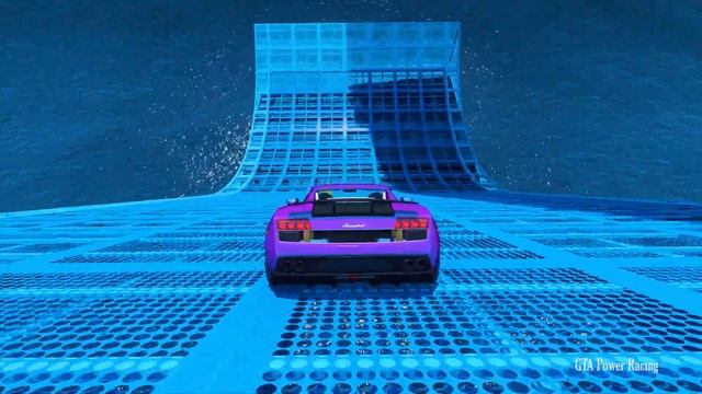 GTA V Stunt Map Car Race Challenge On Super Cars, Bikes and OffRoad Jeeps смотреть онлайн