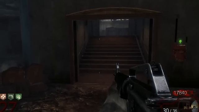 Играем в Call of duty: Black ops, зомби режим. Театр смерти. 45 волна. Осваиваю хоровод на сцене. смотреть онлайн