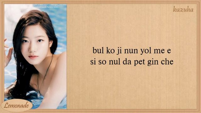 LE SSERAFIM Sour Grapes Easy Lyrics