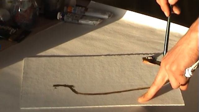 как начать рисовать масляными красками? 2 часть смотреть онлайн