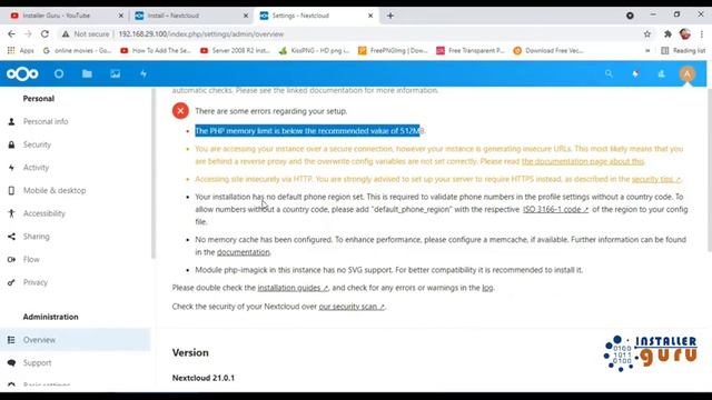 #nextcloud hub 21 installation on Ubuntu server in Hindi смотреть онлайн