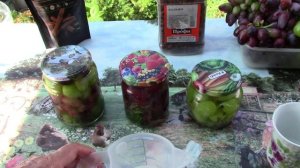 Виноград как оливки. В банке на зиму.