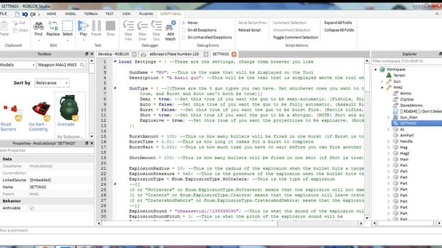 ROBLOX - Ensinando a Como Fazer sua Arma смотреть онлайн