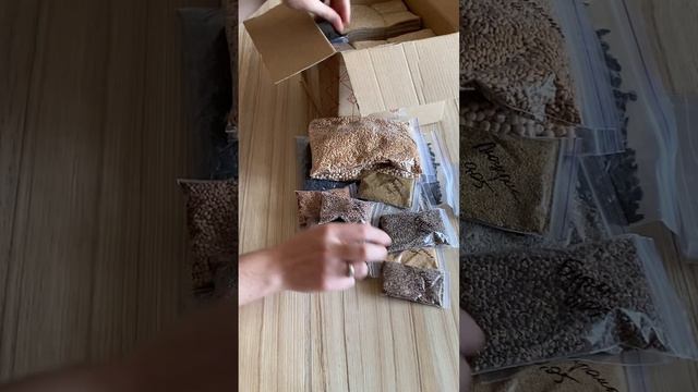 Распаковка посылки с семенами для микрозелени смотреть онлайн