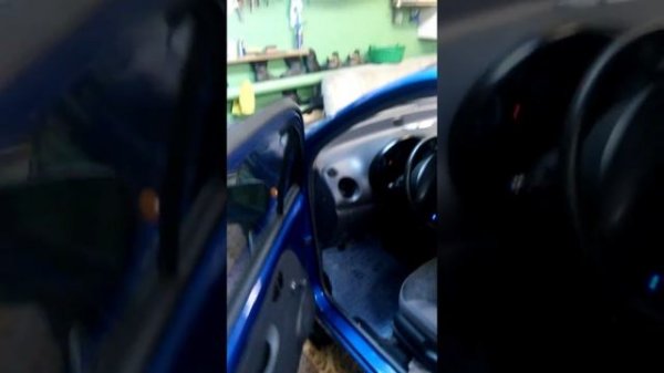 Открывание капота Matiz