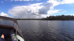 На лодке ПВХ по  Ладожскому озеру. Шхеры северной Ладоги. 2 часть.