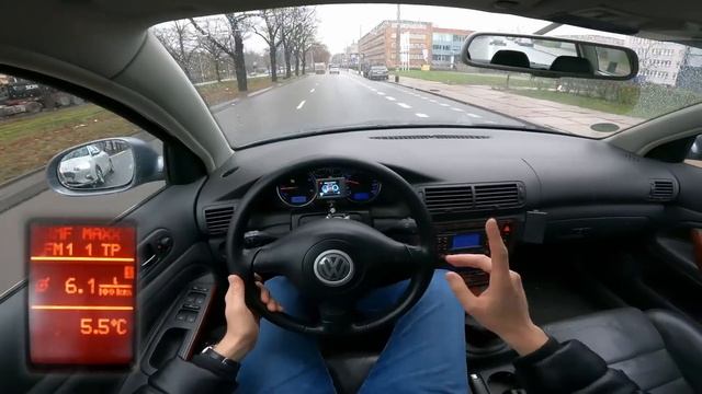 2005 VW Passat B5 1.9 TDI (130 KM) | Test zużycia paliwa. смотреть онлайн