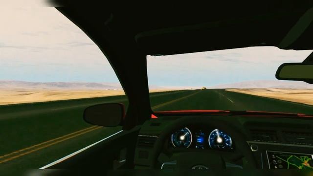 Test drive Toyota Camry V55 - Beamng drive (real sounds) смотреть онлайн