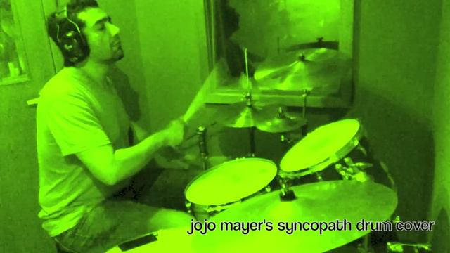 jojo mayer's syncopath drum cover смотреть онлайн