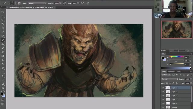 Drawing And Painting A Fantasy Character смотреть онлайн