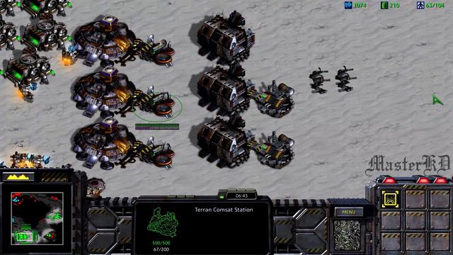 Starcraft: Remastered - Brood War - Episode V - Terran - Mission 1: First Strike (Perfect) смотреть онлайн