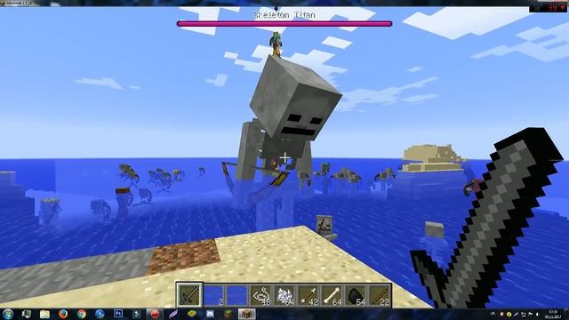 Minecraft - Skeleton Island / Skeleton Giant / Giants Mod