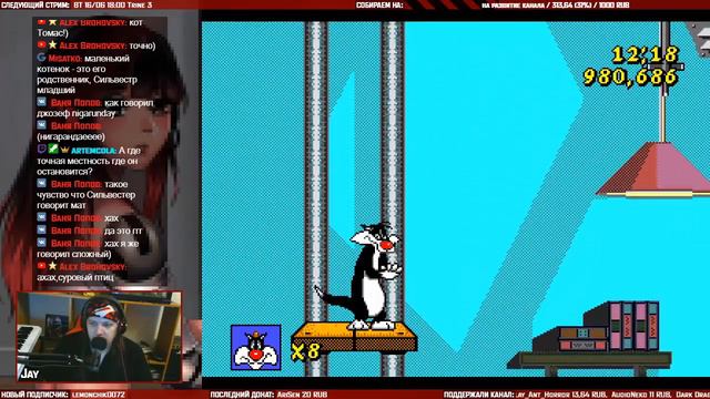 🕹️ Прохождение | Sylvester & Tweety in Cagey Capers. Адская птица-мутант! [EFP] смотреть онлайн
