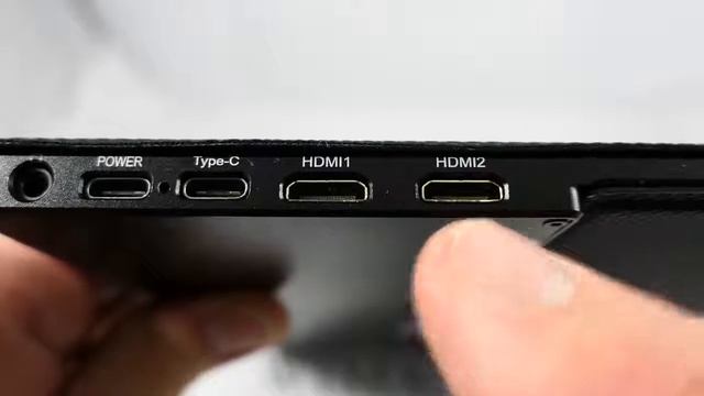 Wimaxit m1331c портативный usb c hdmi монитор ультра двойной вход рабочий игровой тип дорожный смотреть онлайн