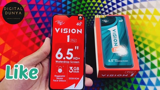 Itel Vision 1 Pro Unboxing | Upgraded itel Vision 1 Pro 3GB+32GB | Digital Dunya | смотреть онлайн