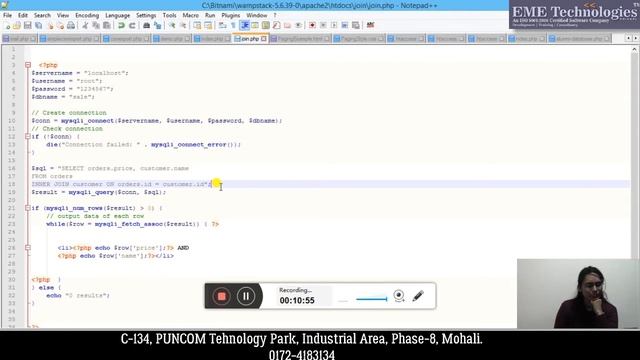 Joins in Core Php with Examples смотреть онлайн