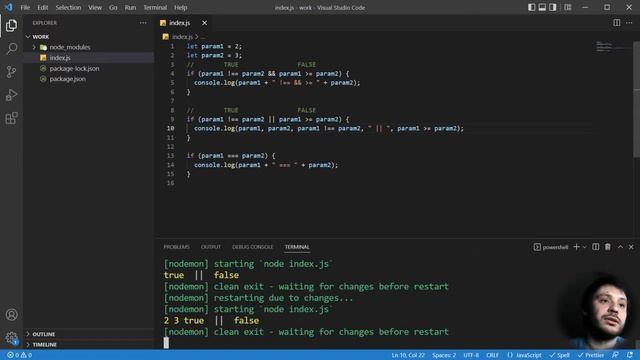 Node.js Урок 3: Объекты, деструктуризация, структуризация, значения по умолчанию смотреть онлайн