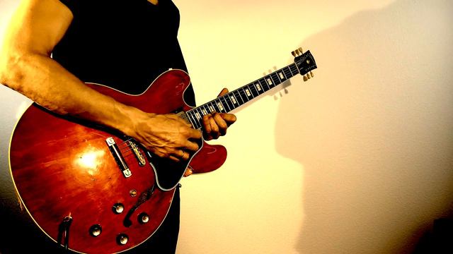 Gibson ES 335 with a fantastic clean tone out of a Mesa Boogie Mark III and Boss Reverb смотреть онлайн