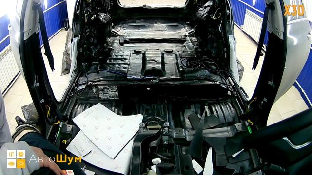 Шумоизоляция Kia Sorento Prime за 1 день. Уровень Экстра. АвтоШум. смотреть онлайн