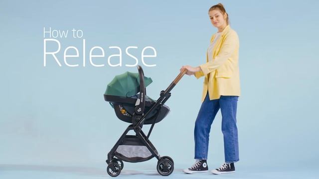 How to attach a car seat on the Maxi-Cosi Leona stroller смотреть онлайн