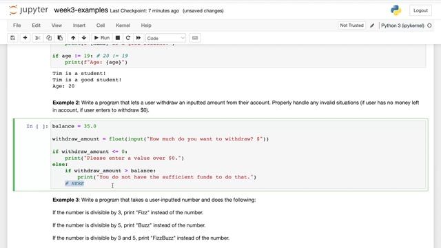 Branching, conditionals, & boolean expressions смотреть онлайн