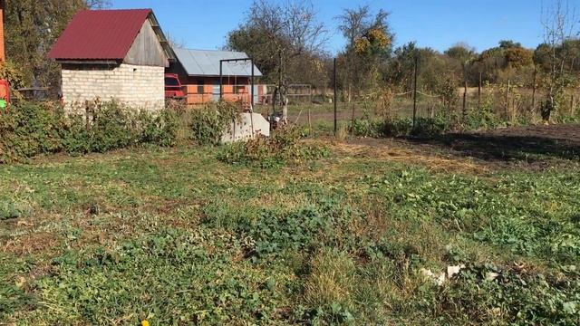 купили заброшенный дом в деревне рядом с городом / полгода в деревне/обзор участка