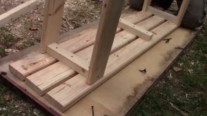 Деревянная лавка. Как своими руками сделать деревянную лавку всего за 6 долларов! Лавочка за 5 мину