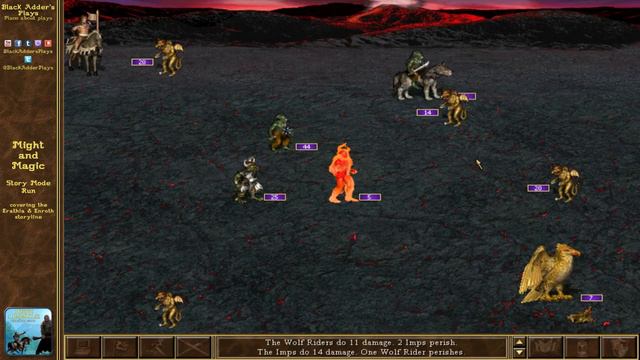 Might and Magic Story Mode Run XLII - Heroes Chronicles: The Fiery Moon, M4 - The Fiery Moon смотреть онлайн