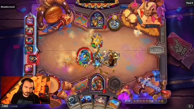 I CAN’T HOLD ALL THESE SPELLS! - Hearthstone Battlegrounds смотреть онлайн