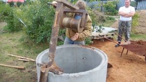 Колодец Как выкопать Колодец Копка колодца В Заводяновке.