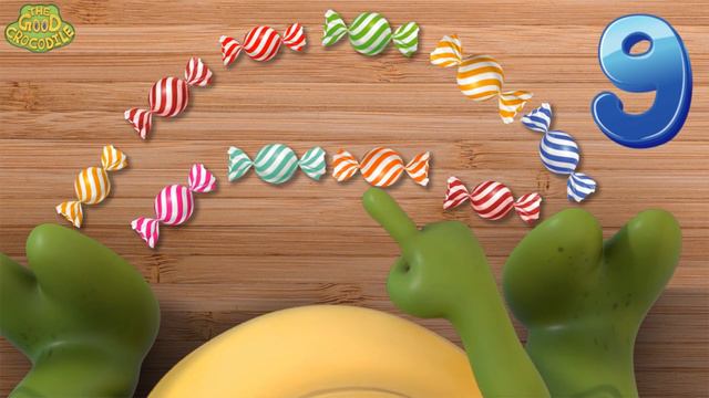 The Good Crocodile | Learn Colors for Children with Numbers and Letters смотреть онлайн