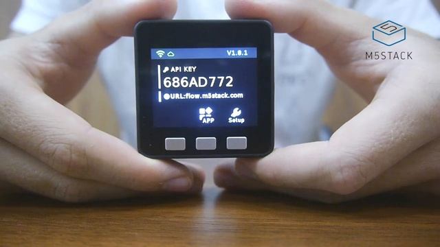 Первое подключение M5Stack