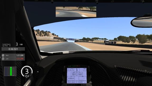 Audi R8 - Laguna Seca - World Record Lap - Assetto Corsa смотреть онлайн