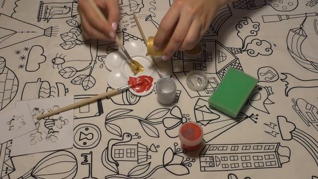 Как сделать трафарет снежинки своими руками? / Трафарет своими руками / Stencil snowflakes смотреть онлайн