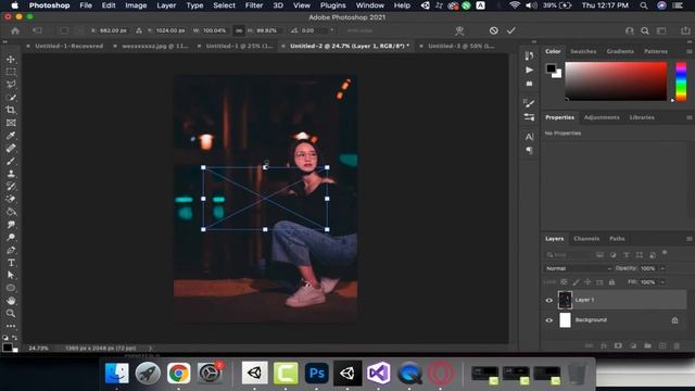 60 Icy Bokeh Overlays Natural Light Leak | Photoshop Tutorial смотреть онлайн