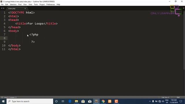 PHP Basic While Loops, Do While Loops, For Loops, Foreach Loops смотреть онлайн