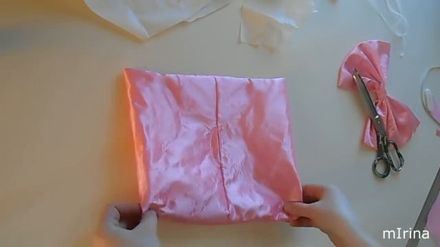 Бант на платье . Мастер-класс. [Mirina_Hm] смотреть онлайн