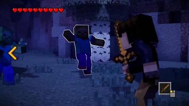 Пришла легенда. Minecraft: story mod смотреть онлайн