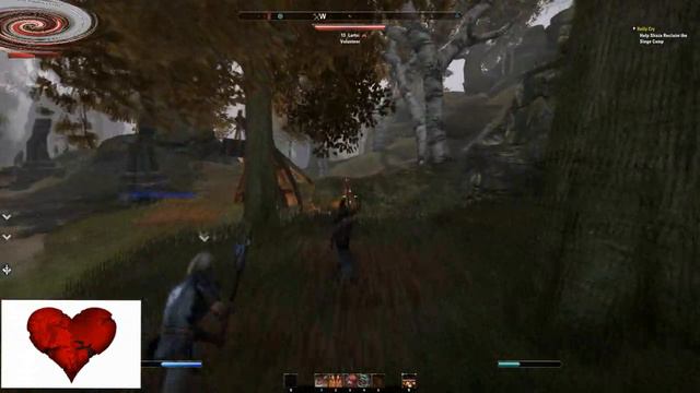 The Elder Scrolls Online PvP - Nightblade Archer perspective for Faction Warfare in a group. смотреть онлайн
