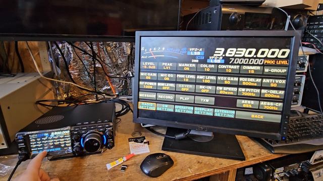 MIC SETTINGS FOR FT710 YAESU. CUT THE MUDDY SOUND смотреть онлайн