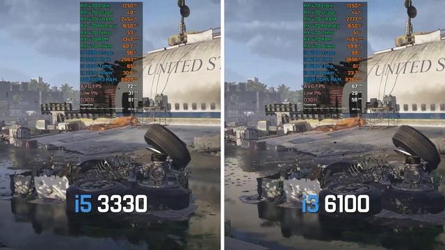 i5 3330 vs i3 6100 - Test in 5 Games смотреть онлайн