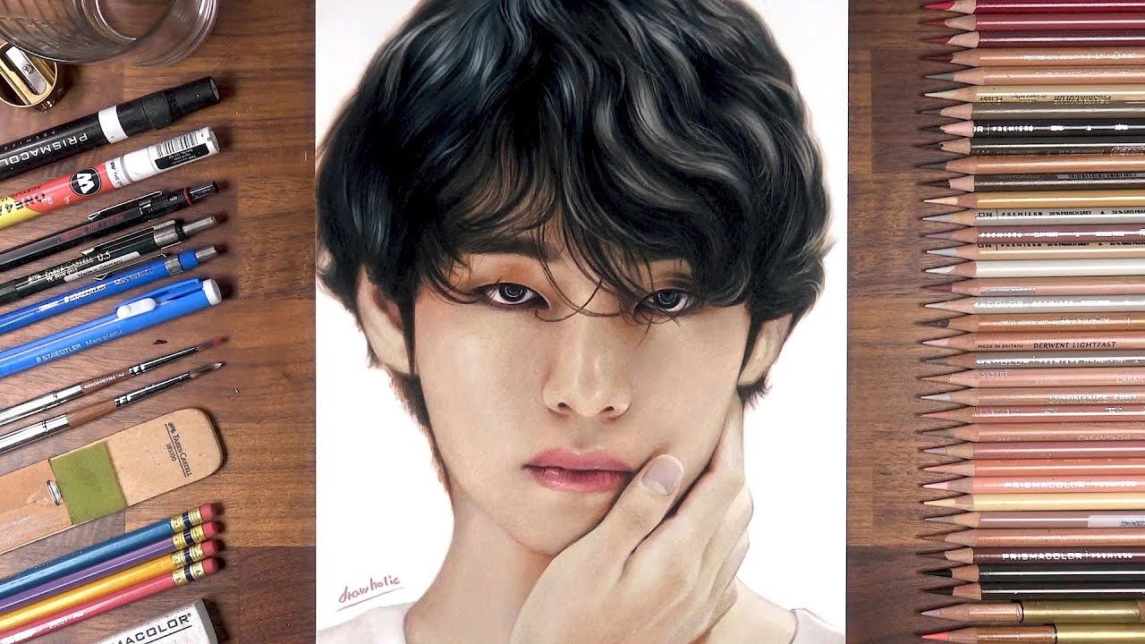 Drawing BTS V   Drawholic