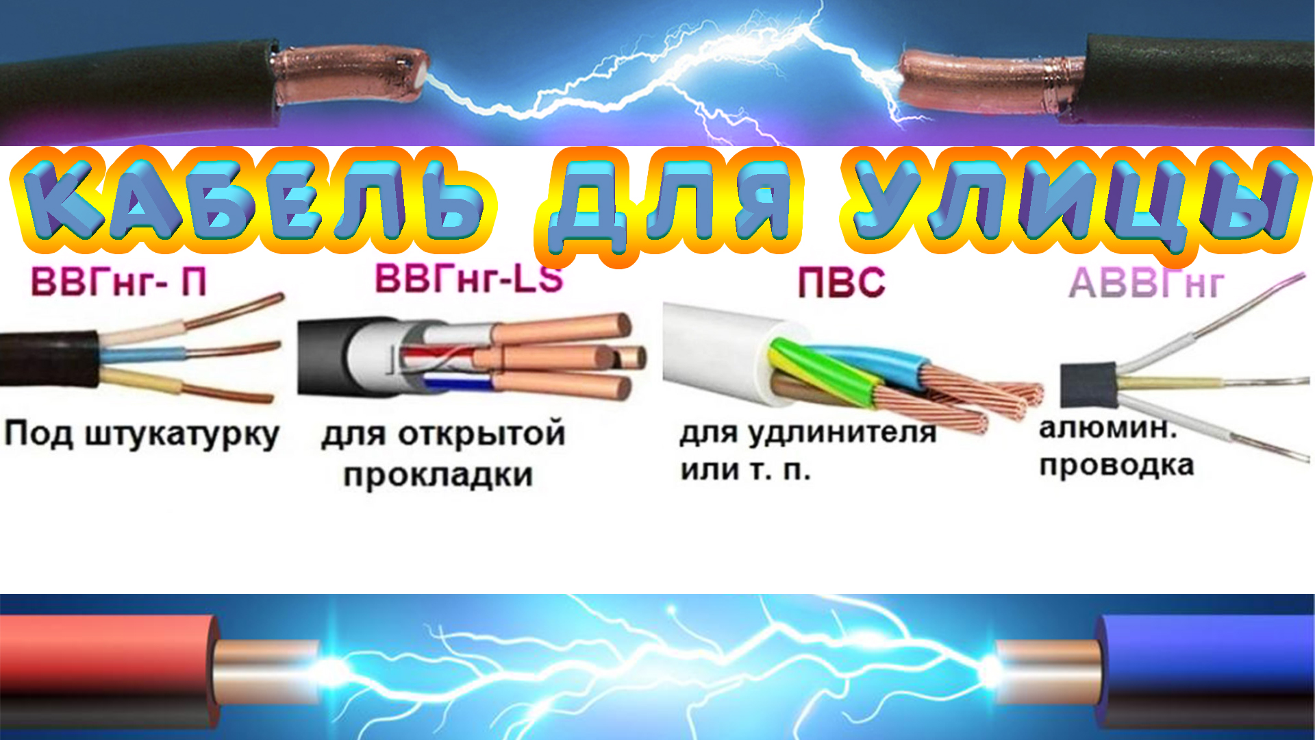 Какой кабель выбрать и как прокладывать кабель на улице, по воздуху, по стенам зданий и в земле. смотреть онлайн